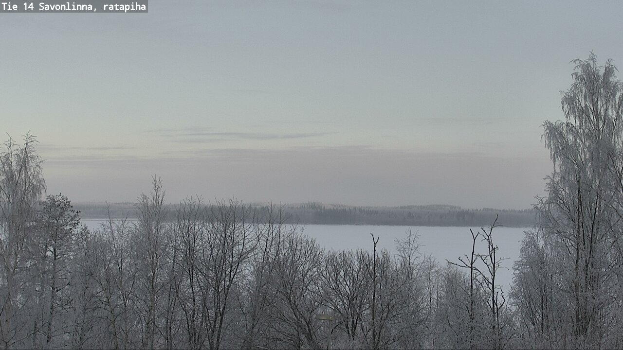 Weather Camera Image Road 14 Savonlinna, Ratapiha, Savonlinna, Etelä-Savo