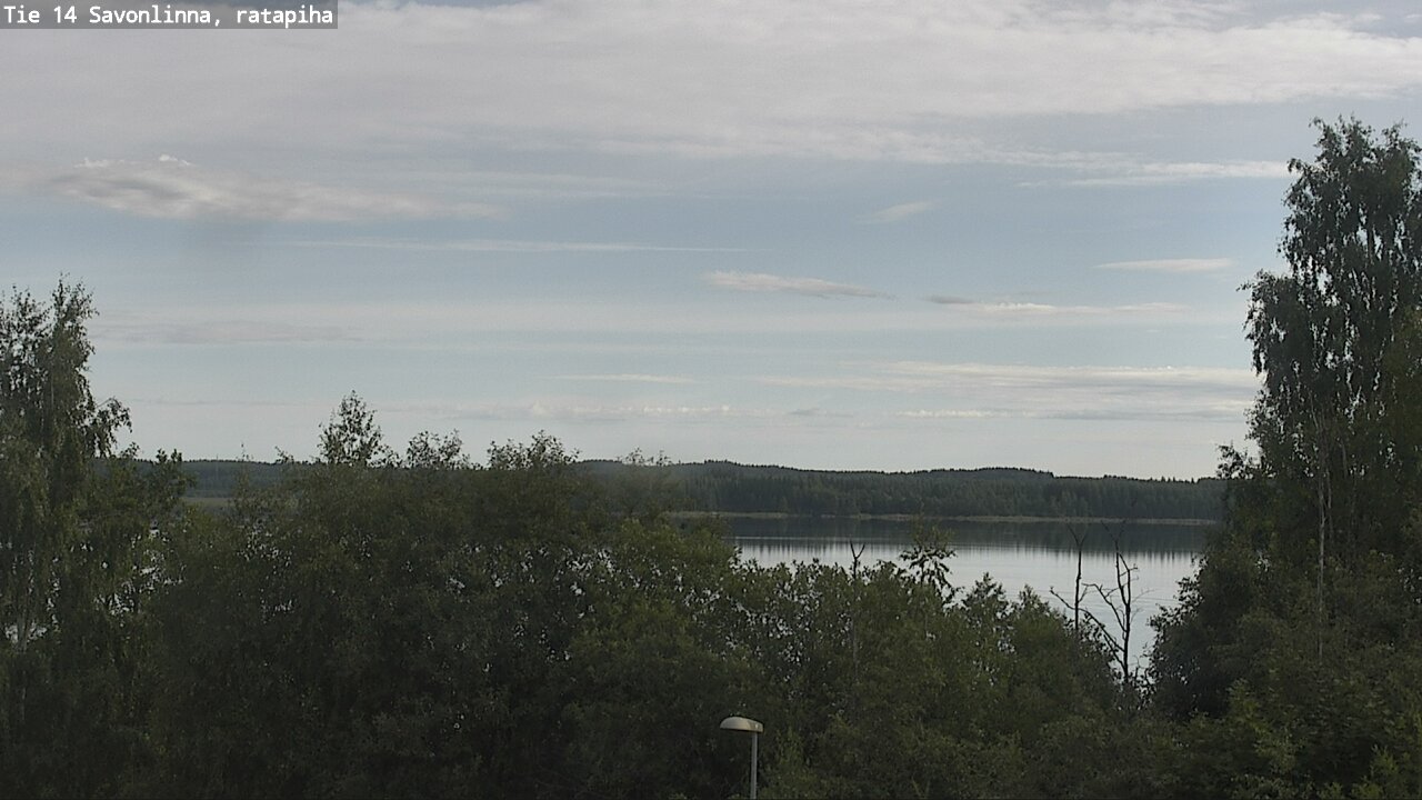 Weather Camera Image Road 14 Savonlinna, Ratapiha, Savonlinna, Etelä-Savo