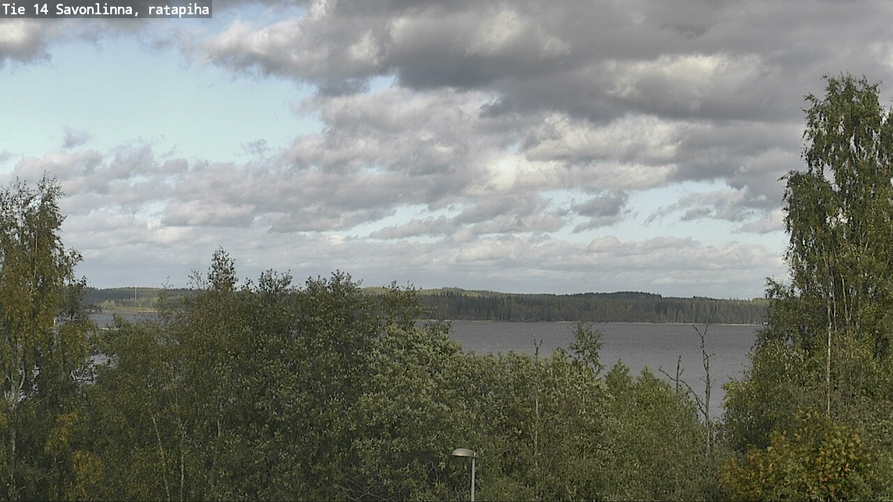 Weather Camera Image Road 14 Savonlinna, Ratapiha, Savonlinna, Etelä-Savo