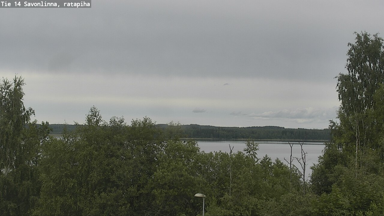 Weather Camera Image Road 14 Savonlinna, Ratapiha, Savonlinna, Etelä-Savo