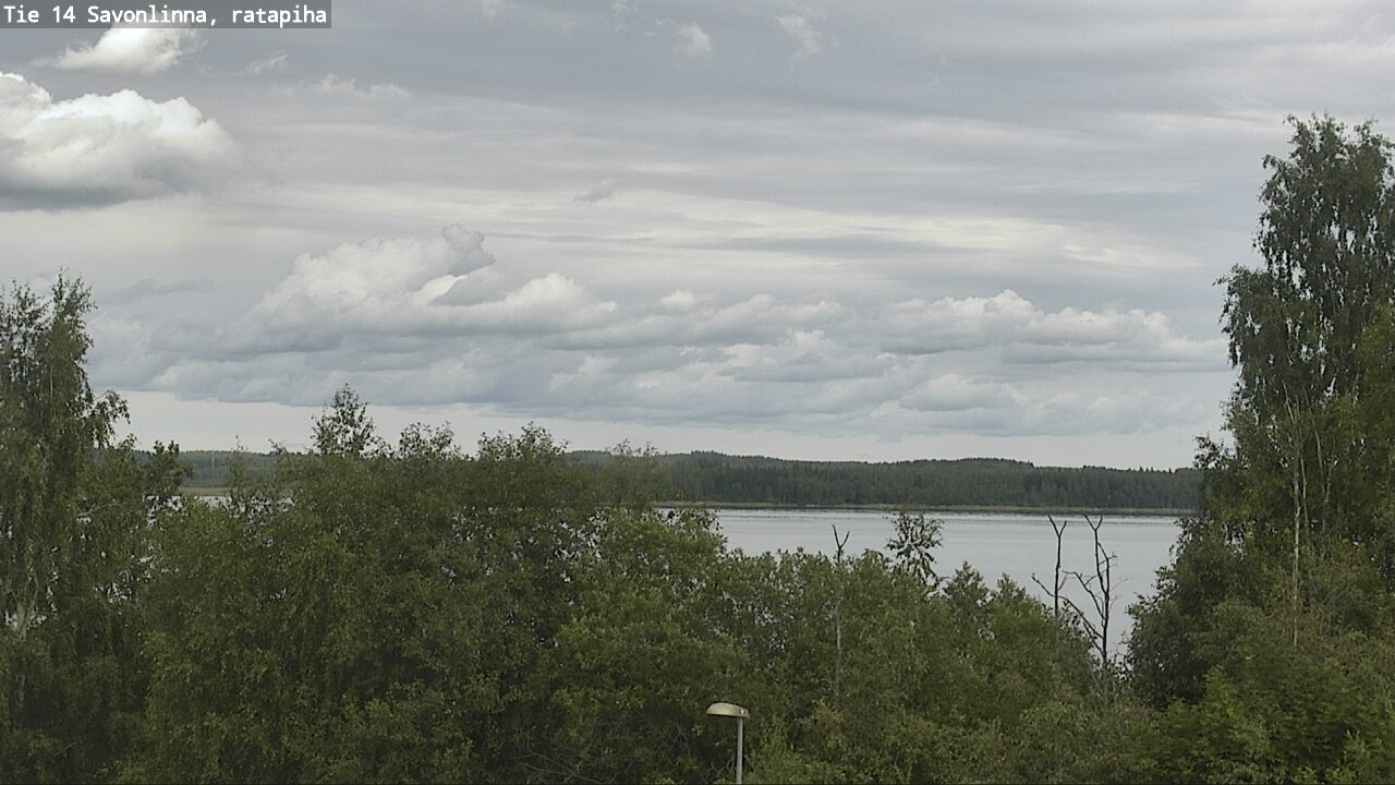 Weather Camera Image Road 14 Savonlinna, Ratapiha, Savonlinna, Etelä-Savo