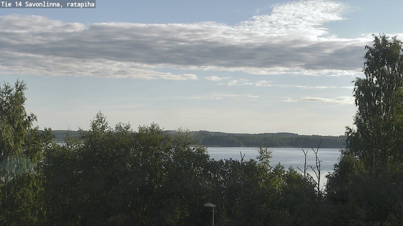 Weather Camera Image Road 14 Savonlinna, Ratapiha, Savonlinna, Etelä-Savo
