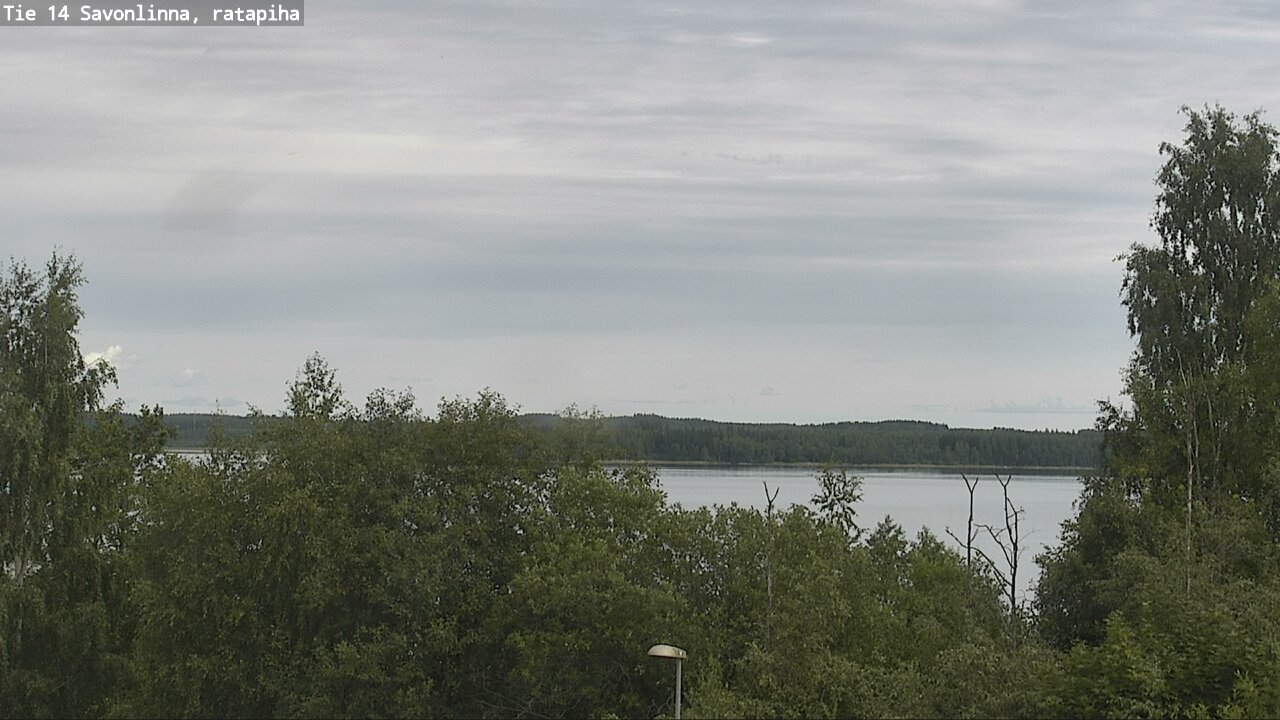 Weather Camera Image Road 14 Savonlinna, Ratapiha, Savonlinna, Etelä-Savo