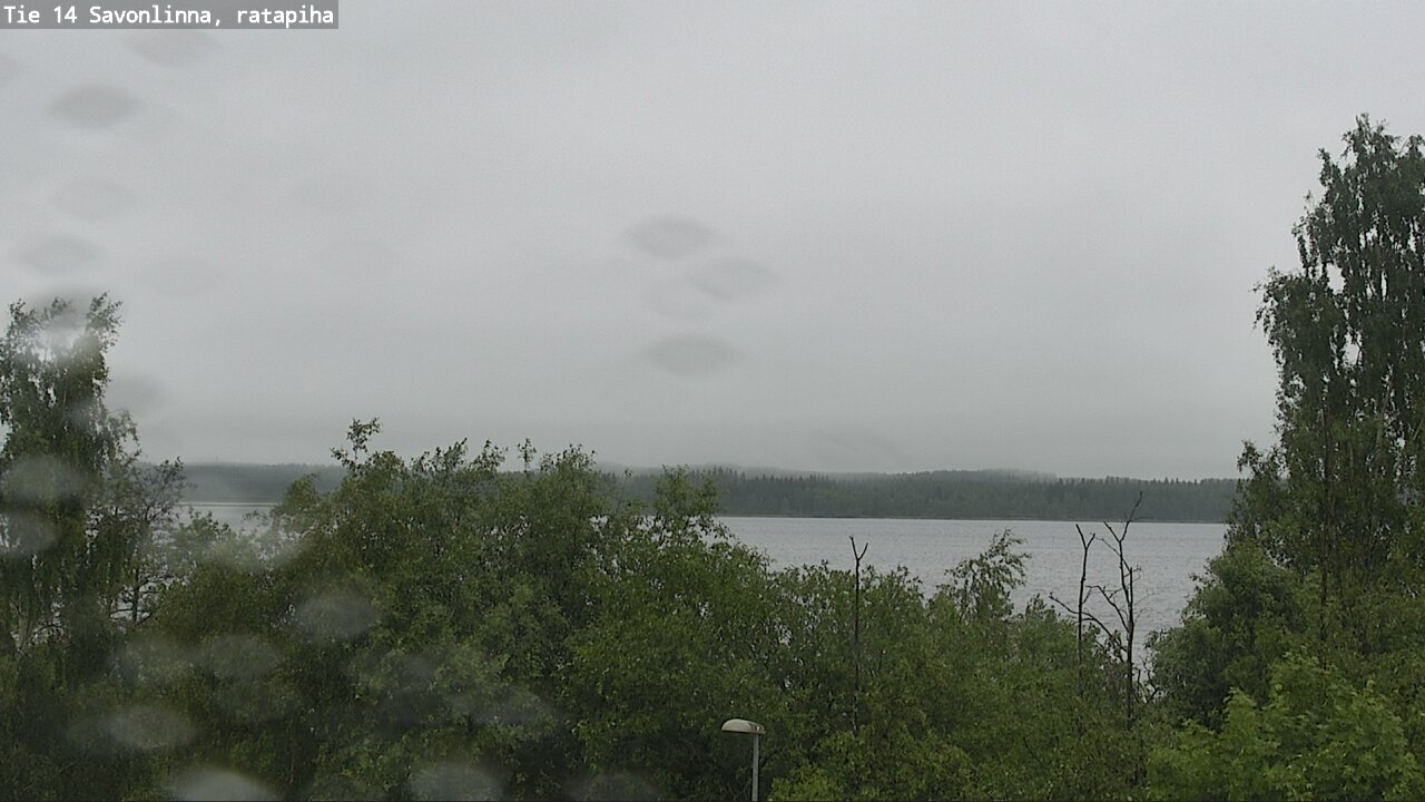 Weather Camera Image Road 14 Savonlinna, Ratapiha, Savonlinna, Etelä-Savo