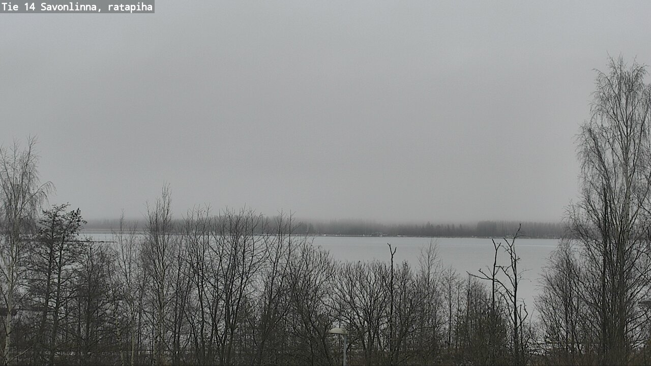 Weather Camera Image Väg 14 Nyslott, Ratapiha, Savonlinna, Etelä-Savo