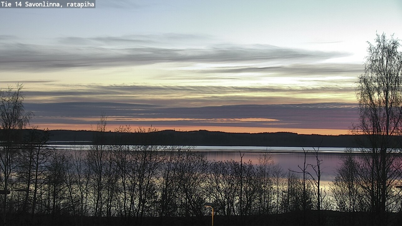 Weather Camera Image Road 14 Savonlinna, Ratapiha, Savonlinna, Etelä-Savo