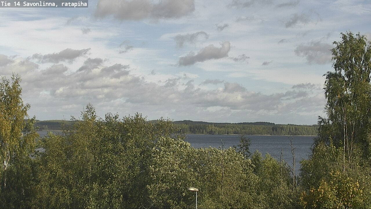 Weather Camera Image Road 14 Savonlinna, Ratapiha, Savonlinna, Etelä-Savo