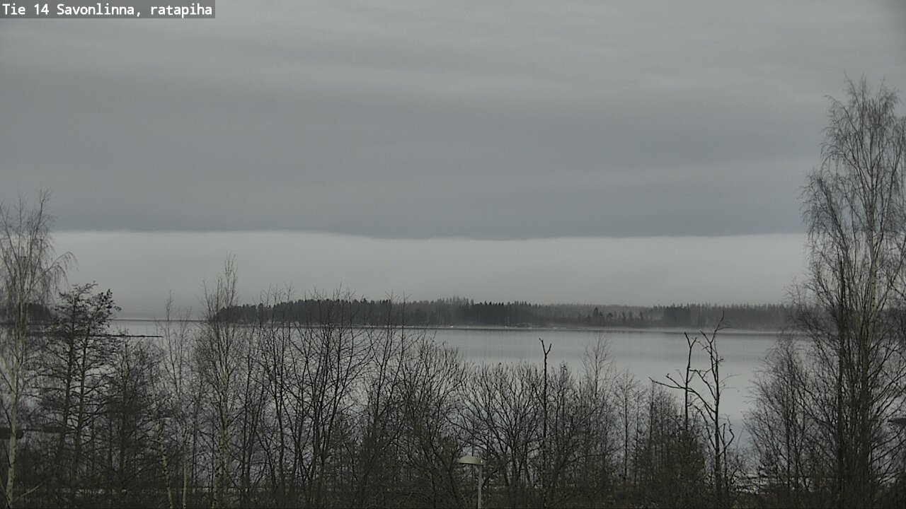 Weather Camera Image Väg 14 Nyslott, Ratapiha, Savonlinna, Etelä-Savo