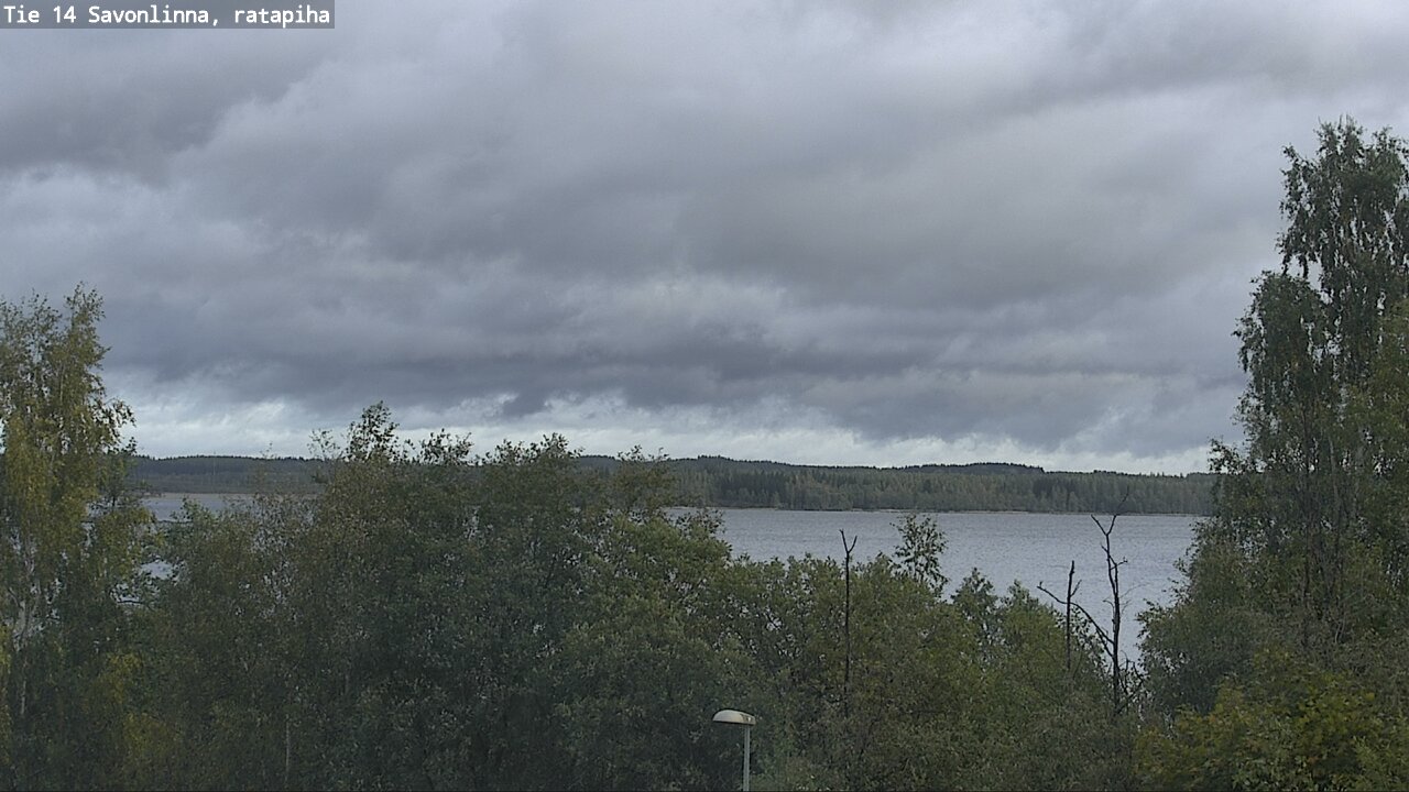Weather Camera Image Road 14 Savonlinna, Ratapiha, Savonlinna, Etelä-Savo