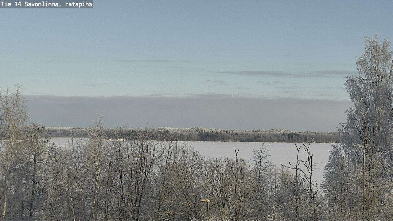 Weather Camera Image Road 14 Savonlinna, Ratapiha, Savonlinna, Etelä-Savo