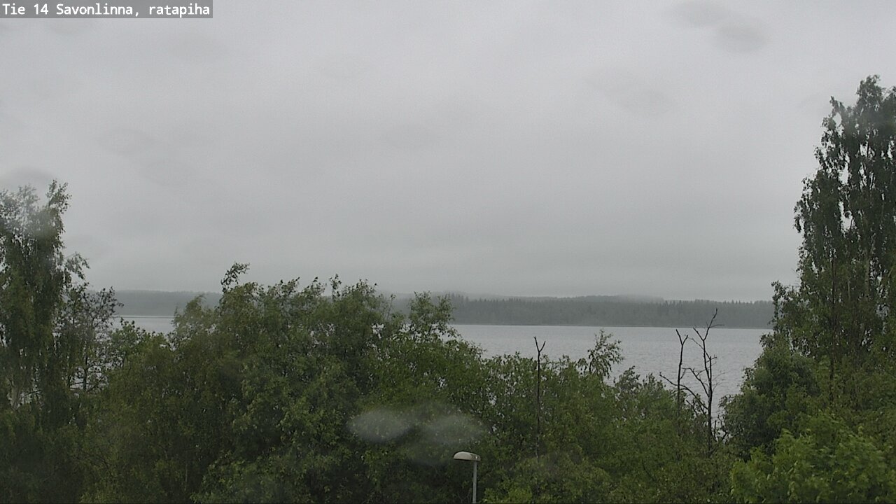 Weather Camera Image Road 14 Savonlinna, Ratapiha, Savonlinna, Etelä-Savo