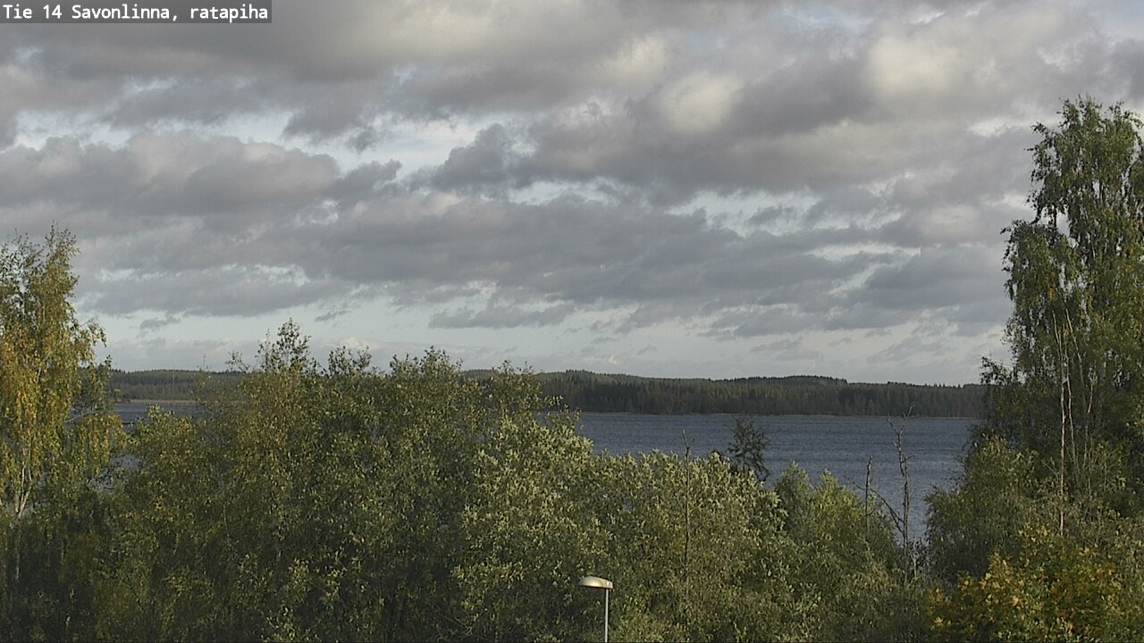 Weather Camera Image Road 14 Savonlinna, Ratapiha, Savonlinna, Etelä-Savo