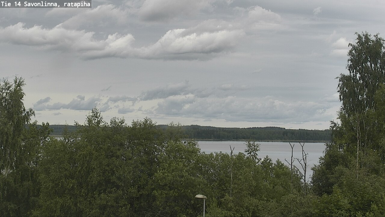 Weather Camera Image Road 14 Savonlinna, Ratapiha, Savonlinna, Etelä-Savo