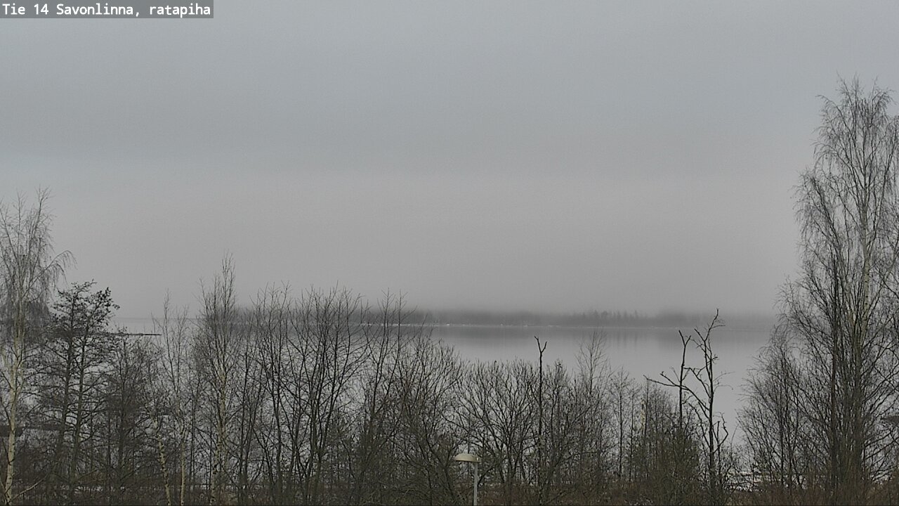 Weather Camera Image Väg 14 Nyslott, Ratapiha, Savonlinna, Etelä-Savo
