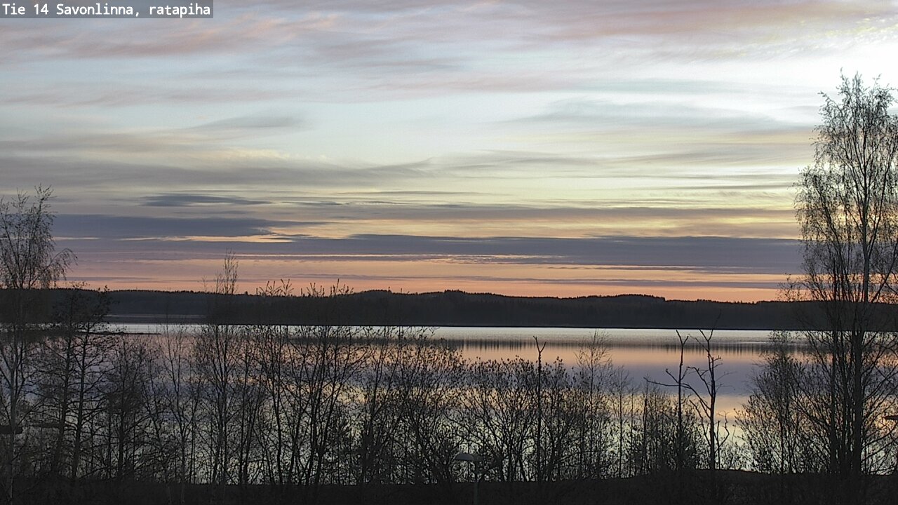 Weather Camera Image Road 14 Savonlinna, Ratapiha, Savonlinna, Etelä-Savo