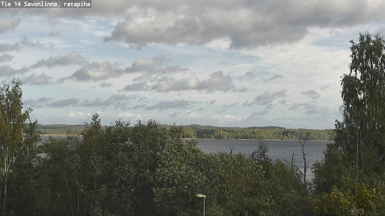 Weather Camera Image Road 14 Savonlinna, Ratapiha, Savonlinna, Etelä-Savo