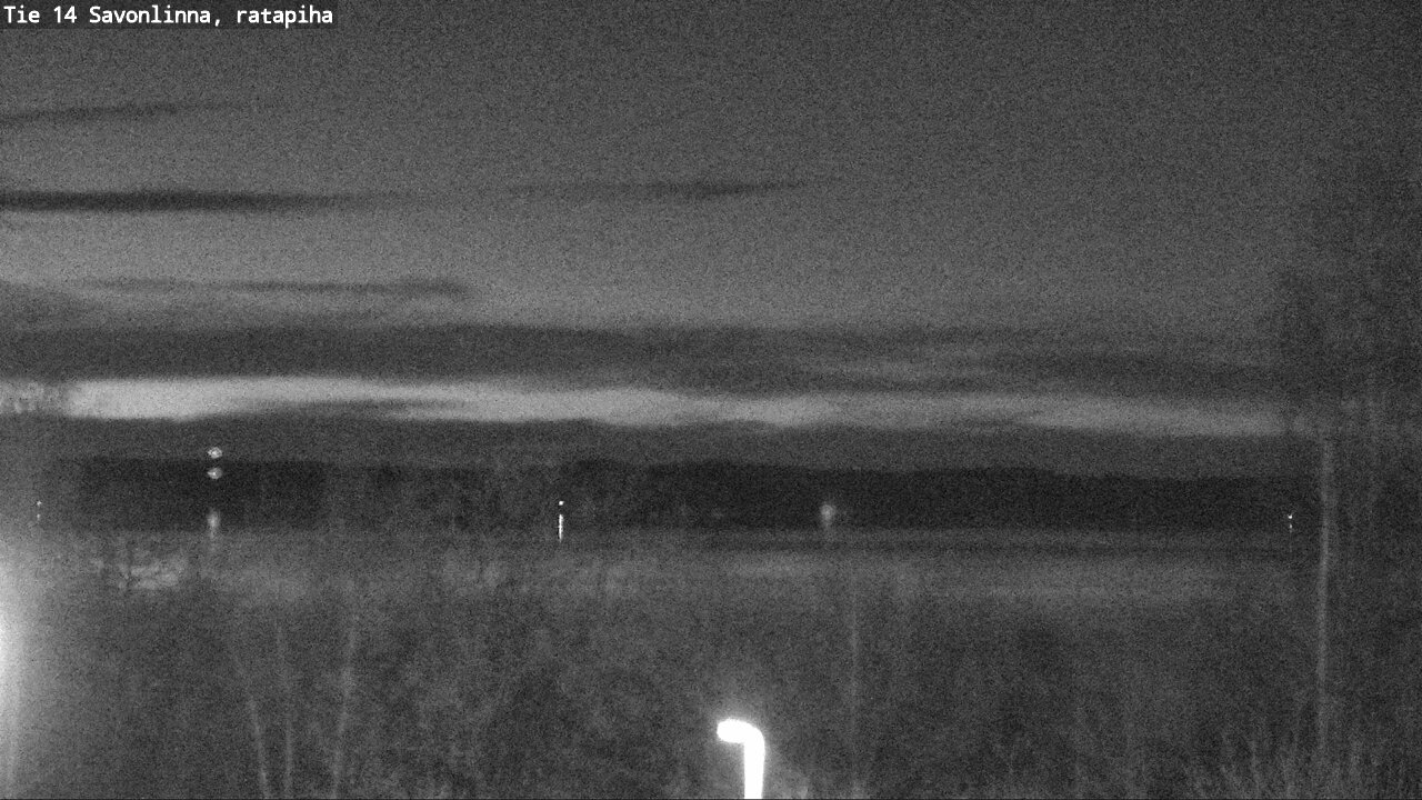 Weather Camera Image Road 14 Savonlinna, Ratapiha, Savonlinna, Etelä-Savo