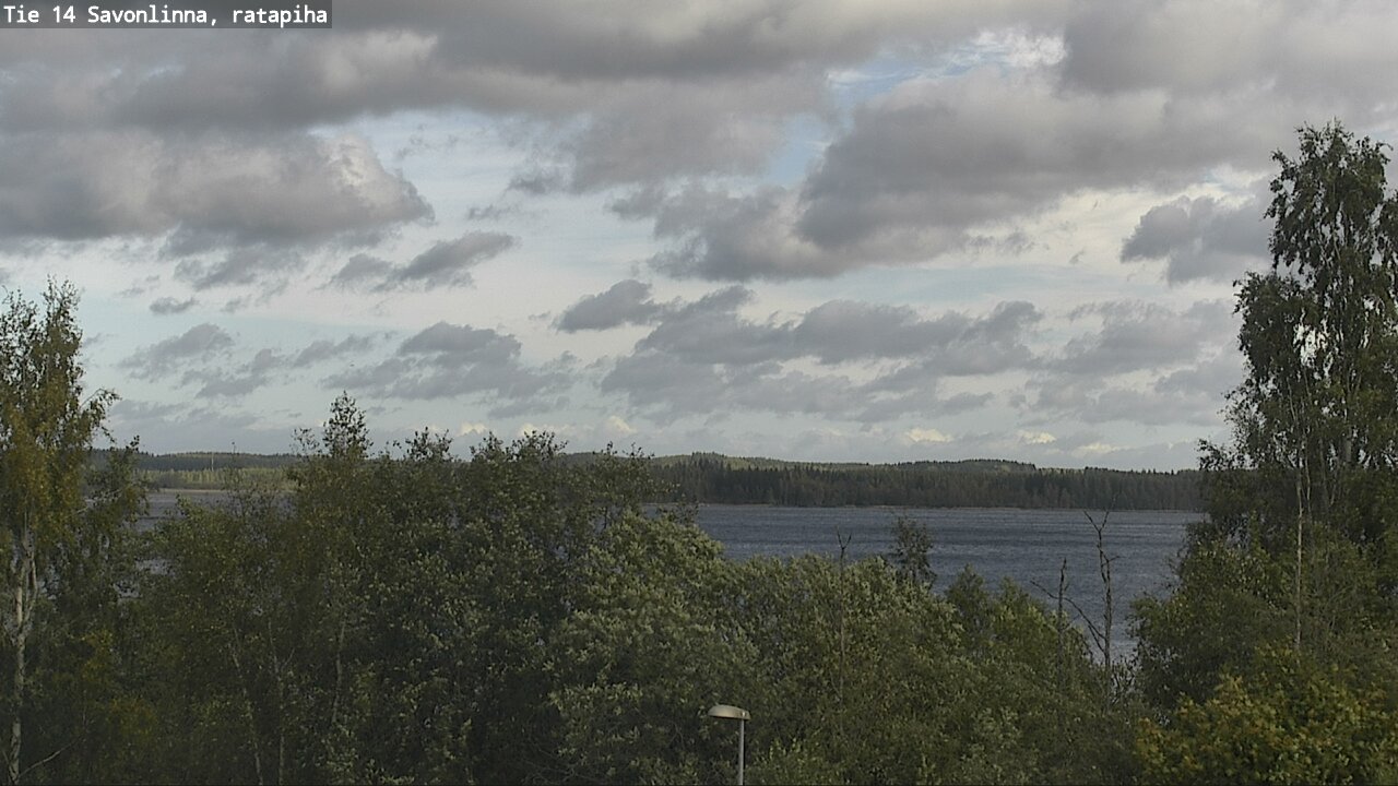 Weather Camera Image Road 14 Savonlinna, Ratapiha, Savonlinna, Etelä-Savo