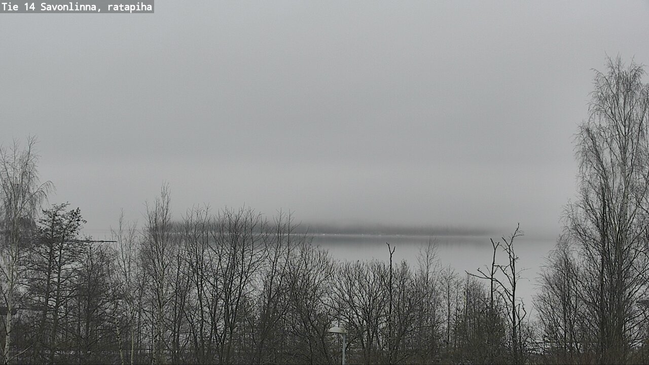 Weather Camera Image Väg 14 Nyslott, Ratapiha, Savonlinna, Etelä-Savo