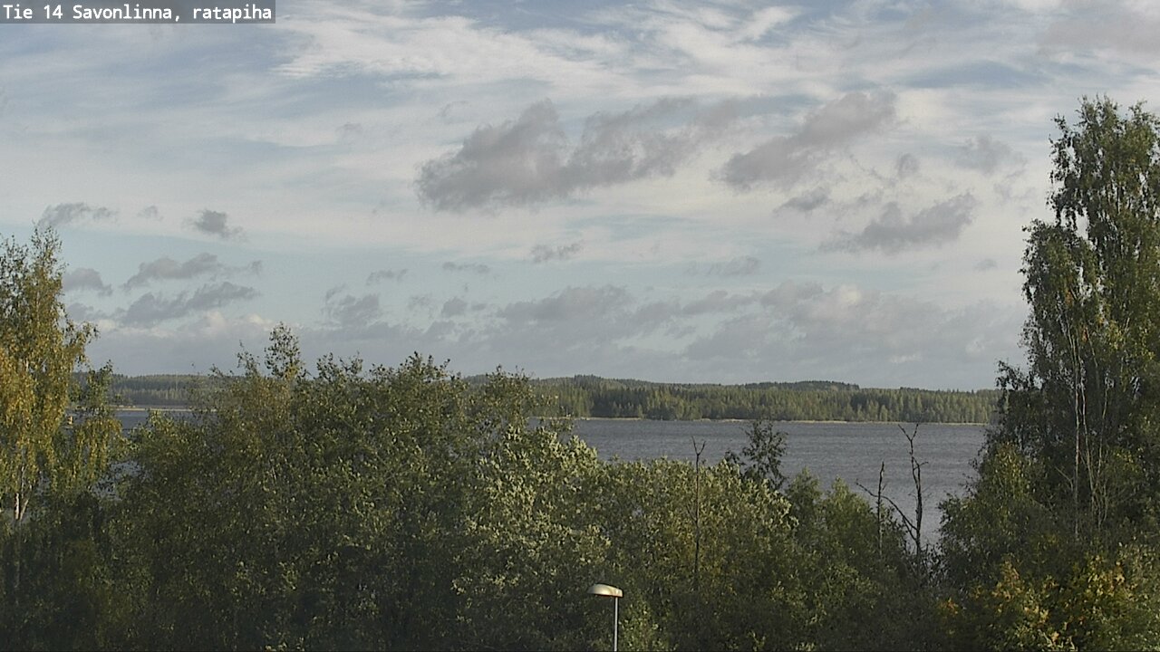 Weather Camera Image Road 14 Savonlinna, Ratapiha, Savonlinna, Etelä-Savo