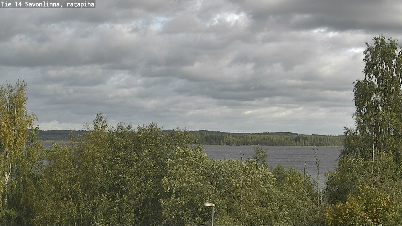 Weather Camera Image Road 14 Savonlinna, Ratapiha, Savonlinna, Etelä-Savo