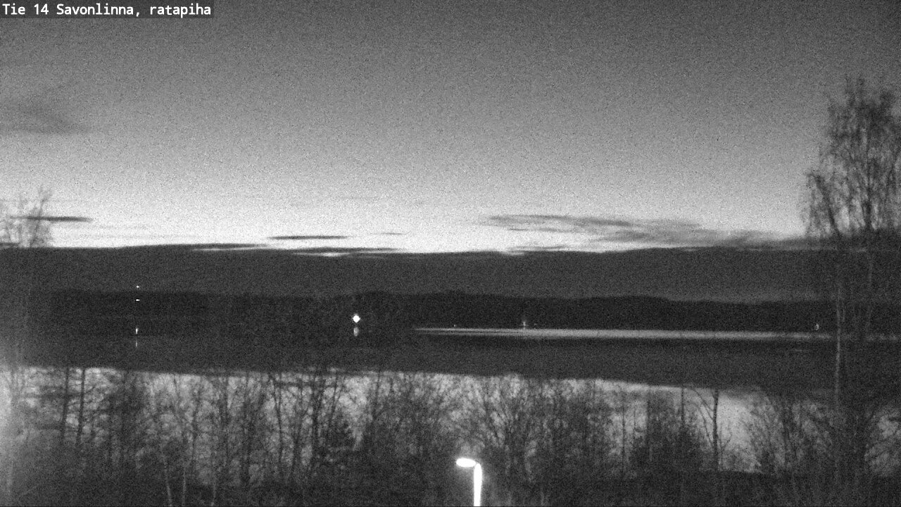Weather Camera Image Road 14 Savonlinna, Ratapiha, Savonlinna, Etelä-Savo