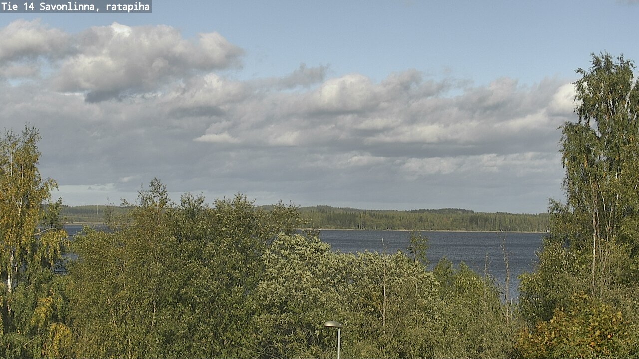 Weather Camera Image Road 14 Savonlinna, Ratapiha, Savonlinna, Etelä-Savo
