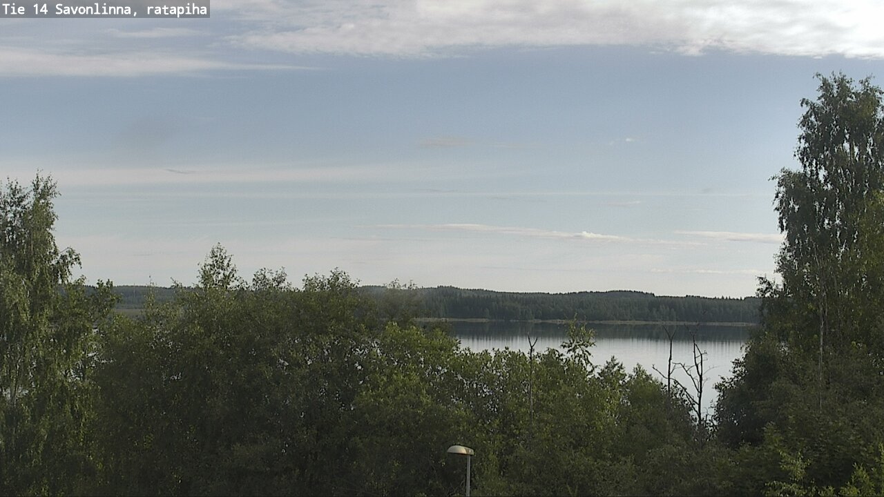 Weather Camera Image Road 14 Savonlinna, Ratapiha, Savonlinna, Etelä-Savo