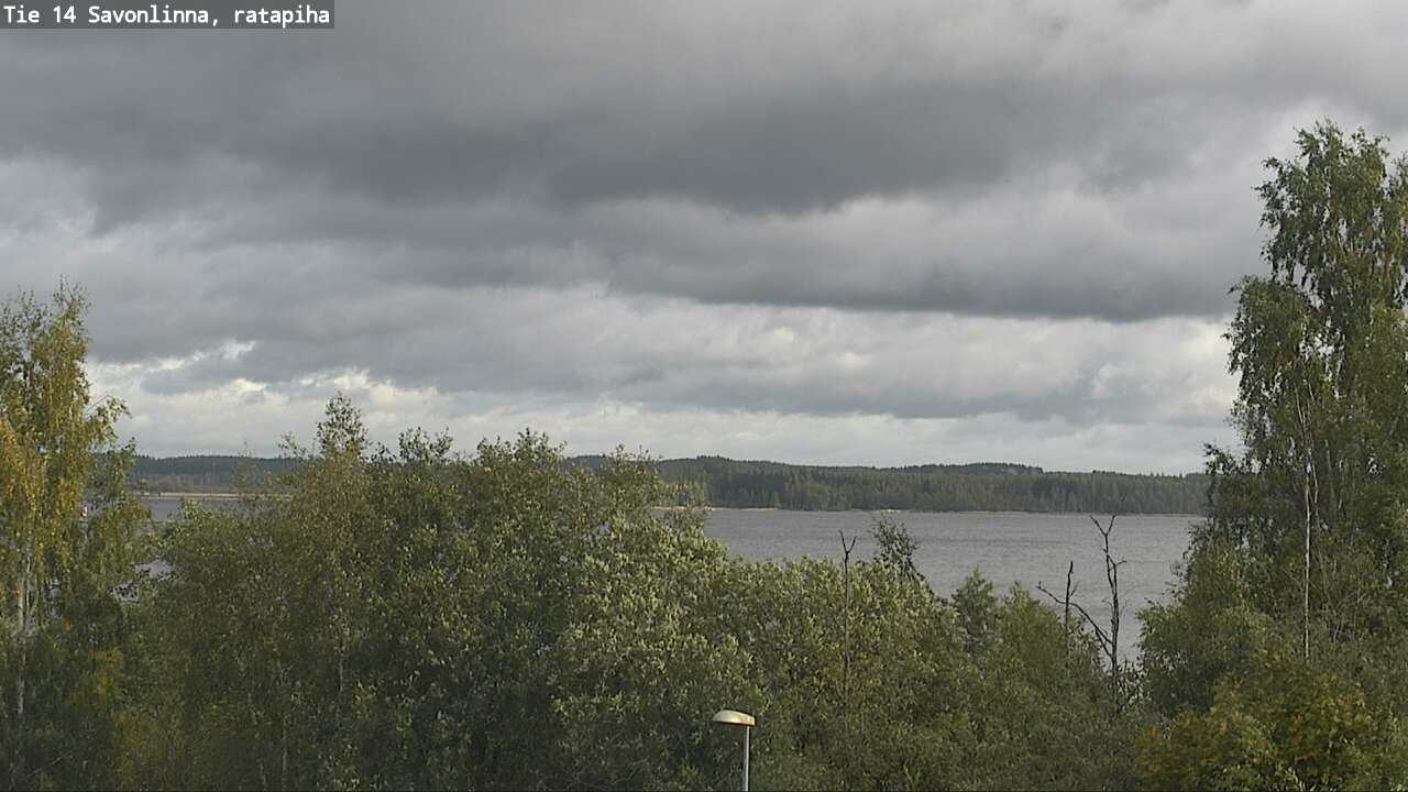 Weather Camera Image Road 14 Savonlinna, Ratapiha, Savonlinna, Etelä-Savo