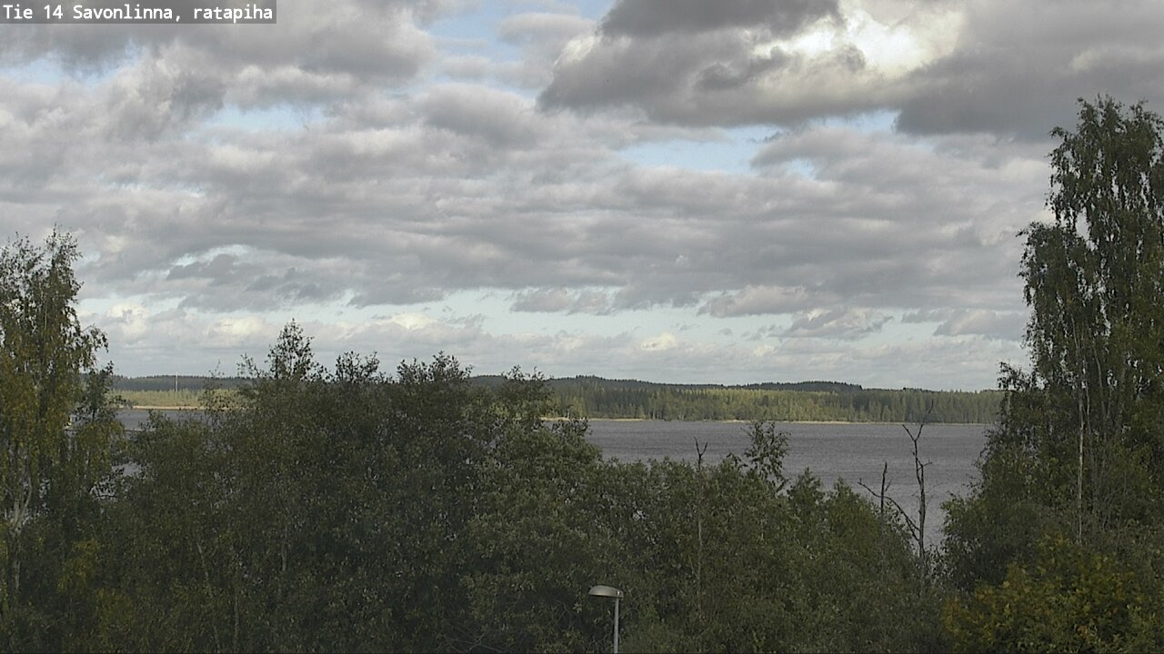 Weather Camera Image Road 14 Savonlinna, Ratapiha, Savonlinna, Etelä-Savo