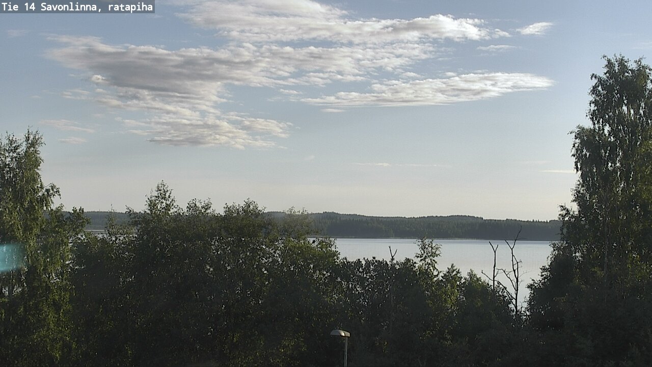 Weather Camera Image Road 14 Savonlinna, Ratapiha, Savonlinna, Etelä-Savo