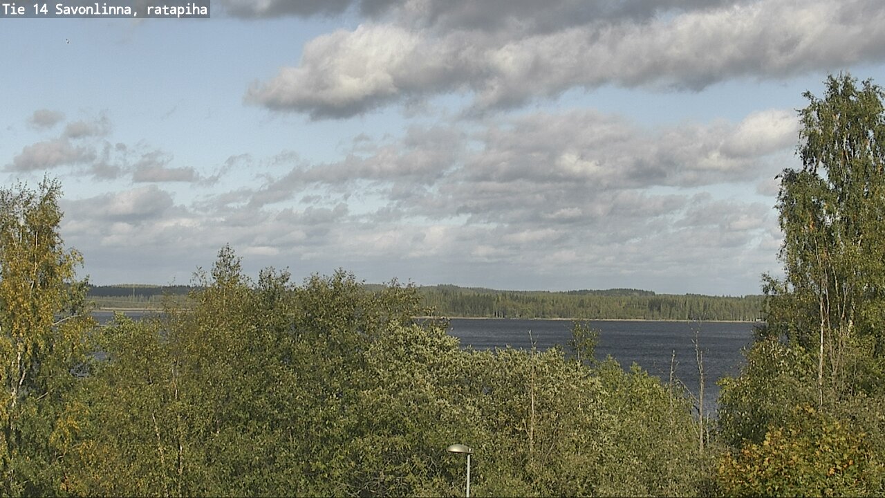 Weather Camera Image Road 14 Savonlinna, Ratapiha, Savonlinna, Etelä-Savo