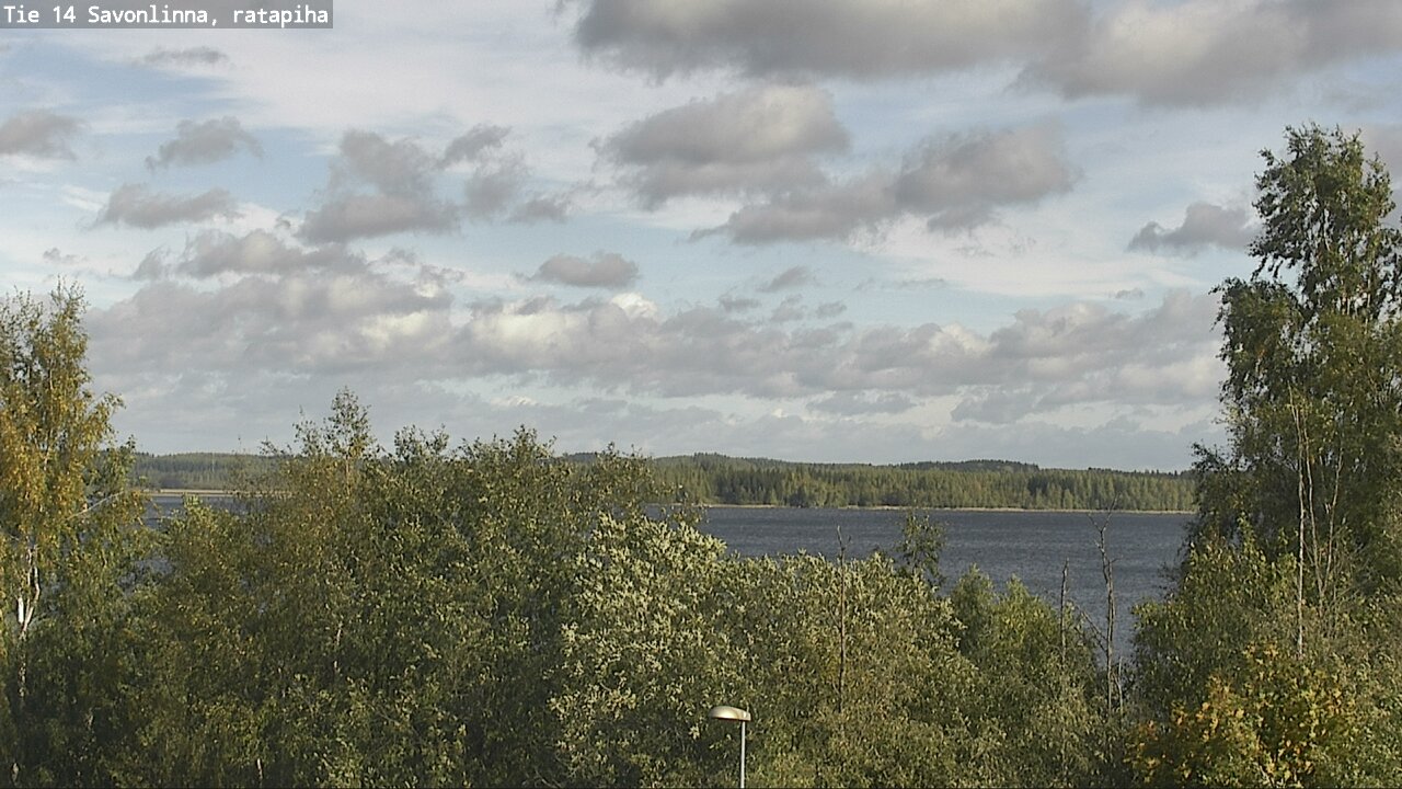 Weather Camera Image Road 14 Savonlinna, Ratapiha, Savonlinna, Etelä-Savo