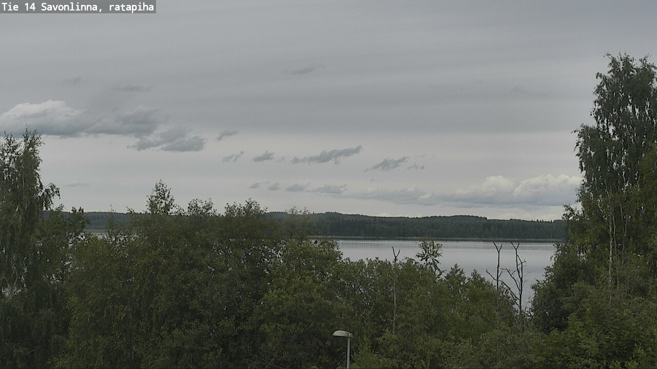Weather Camera Image Road 14 Savonlinna, Ratapiha, Savonlinna, Etelä-Savo