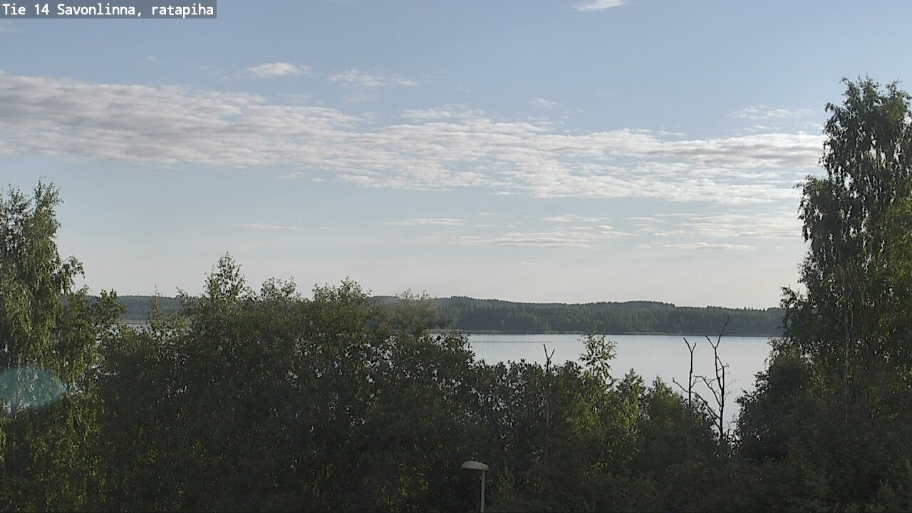 Weather Camera Image Road 14 Savonlinna, Ratapiha, Savonlinna, Etelä-Savo