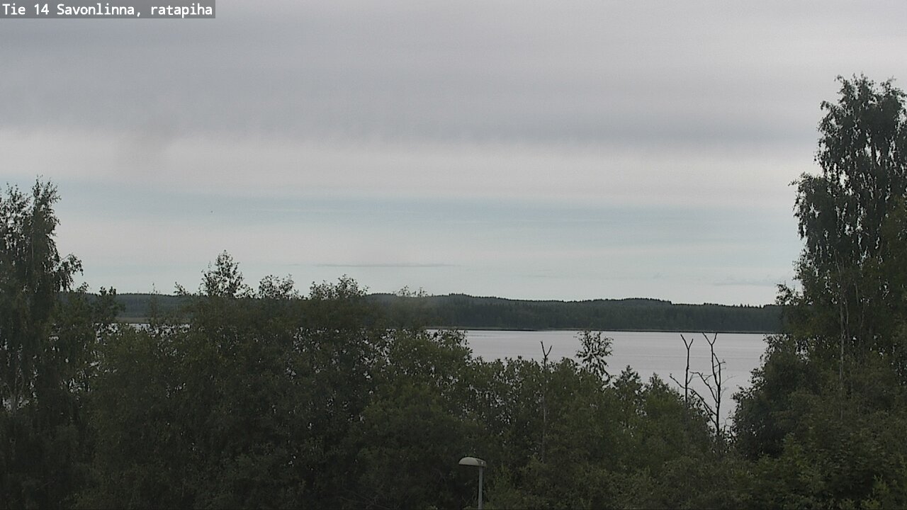 Weather Camera Image Road 14 Savonlinna, Ratapiha, Savonlinna, Etelä-Savo