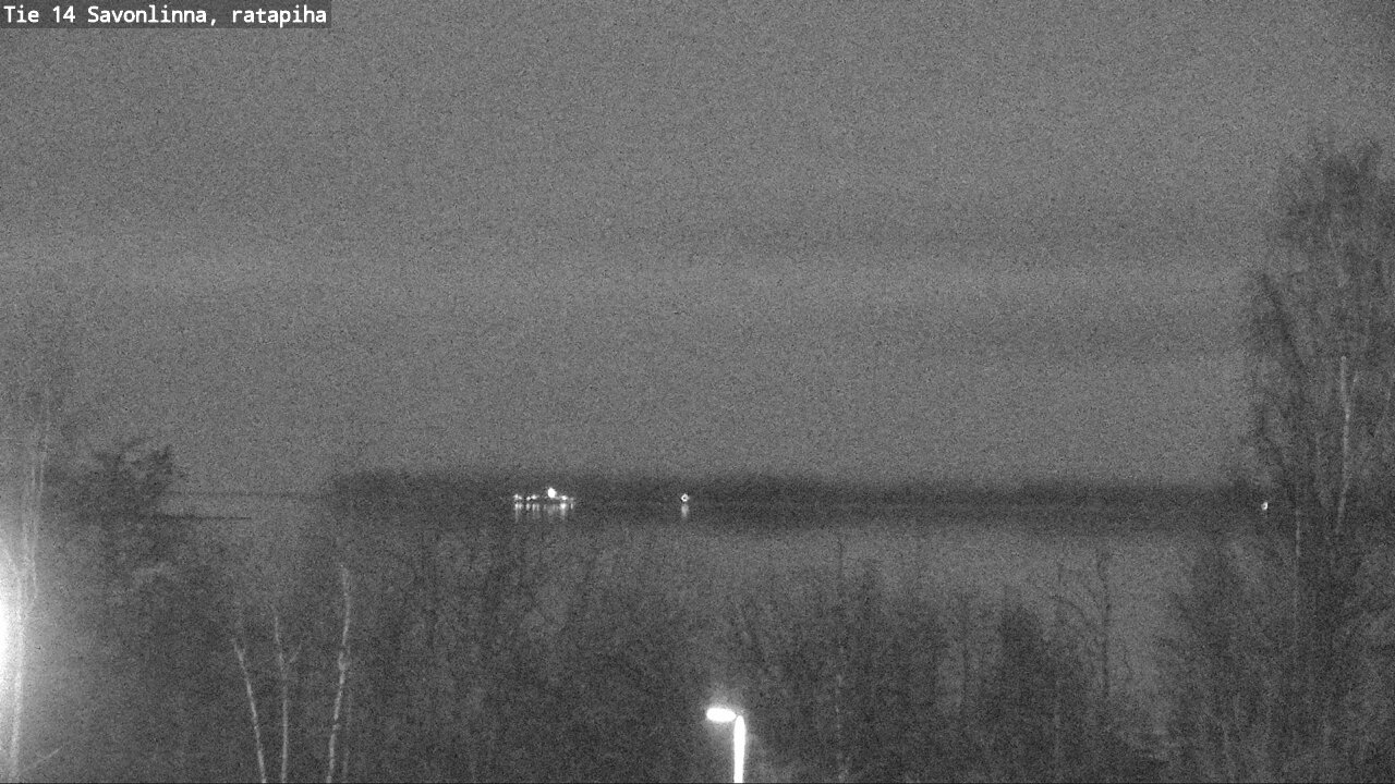 Weather Camera Image Väg 14 Nyslott, Ratapiha, Savonlinna, Etelä-Savo