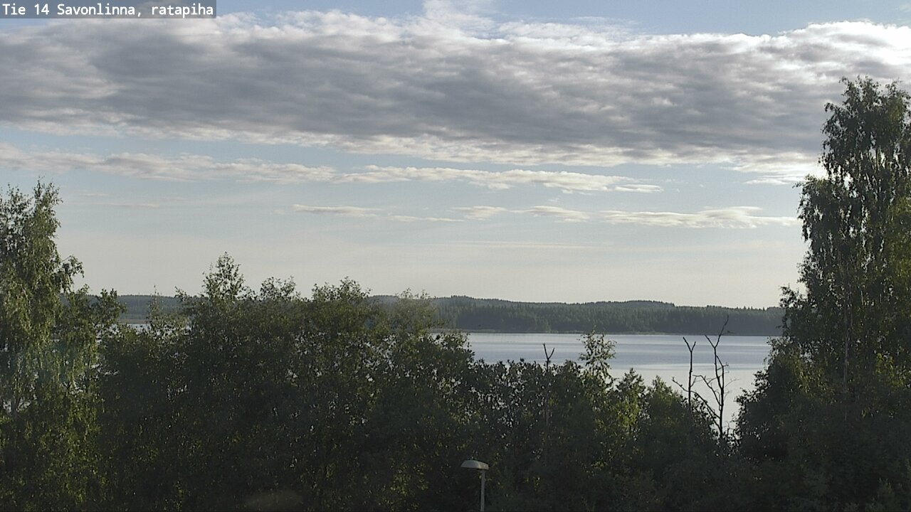 Weather Camera Image Road 14 Savonlinna, Ratapiha, Savonlinna, Etelä-Savo