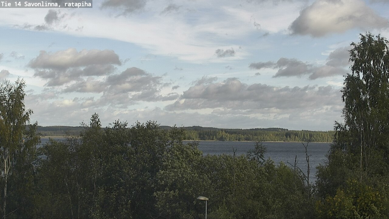 Weather Camera Image Road 14 Savonlinna, Ratapiha, Savonlinna, Etelä-Savo
