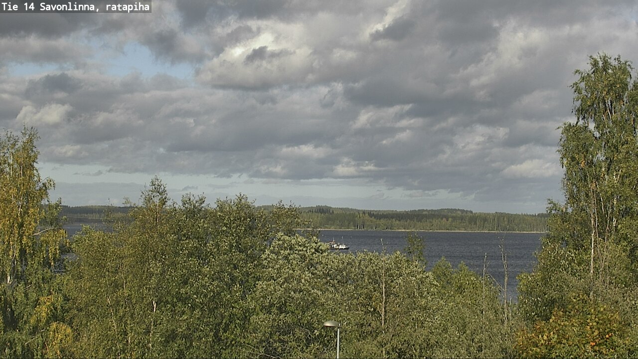 Weather Camera Image Road 14 Savonlinna, Ratapiha, Savonlinna, Etelä-Savo