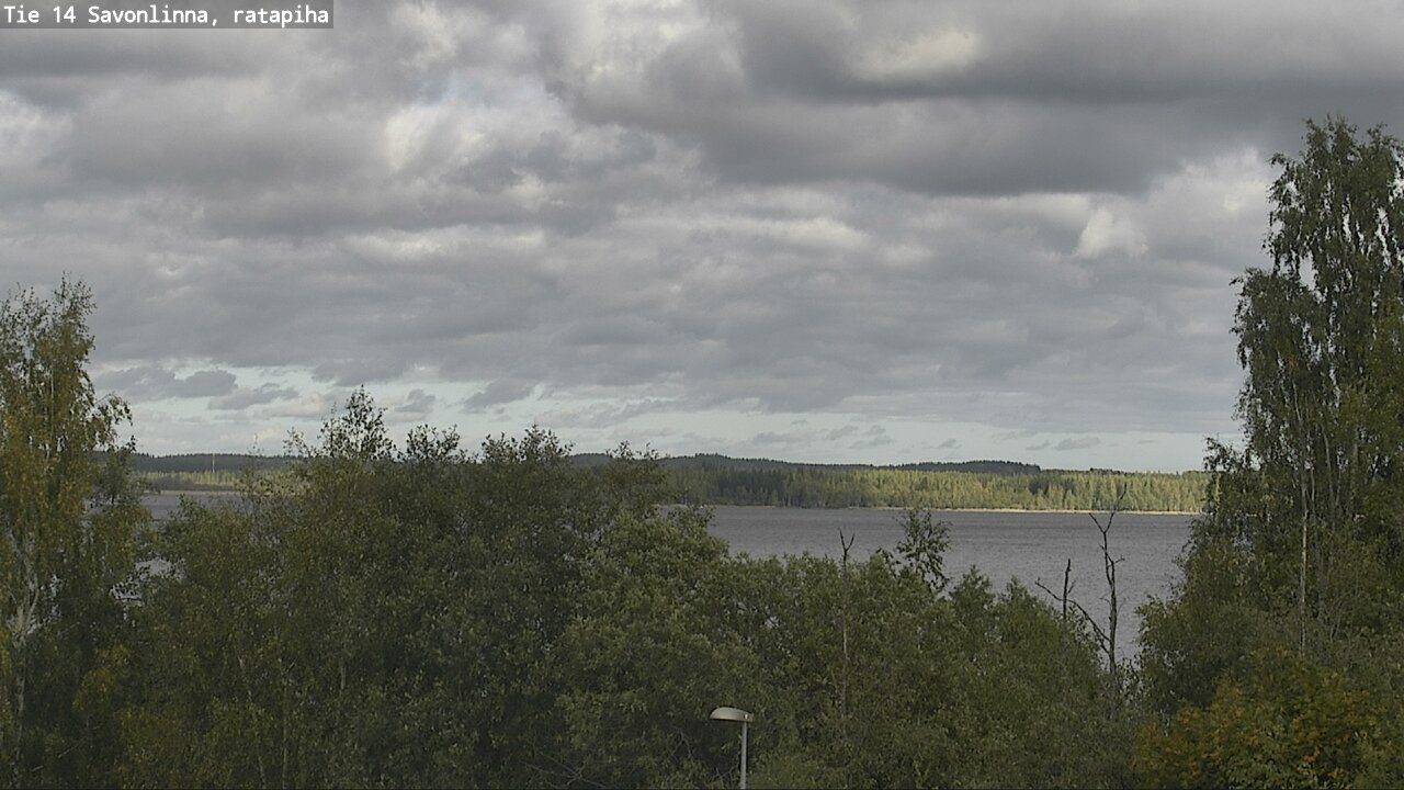 Weather Camera Image Road 14 Savonlinna, Ratapiha, Savonlinna, Etelä-Savo