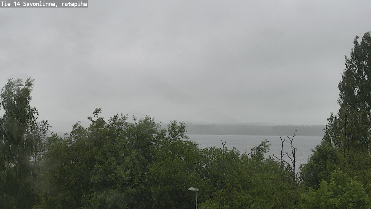 Weather Camera Image Road 14 Savonlinna, Ratapiha, Savonlinna, Etelä-Savo