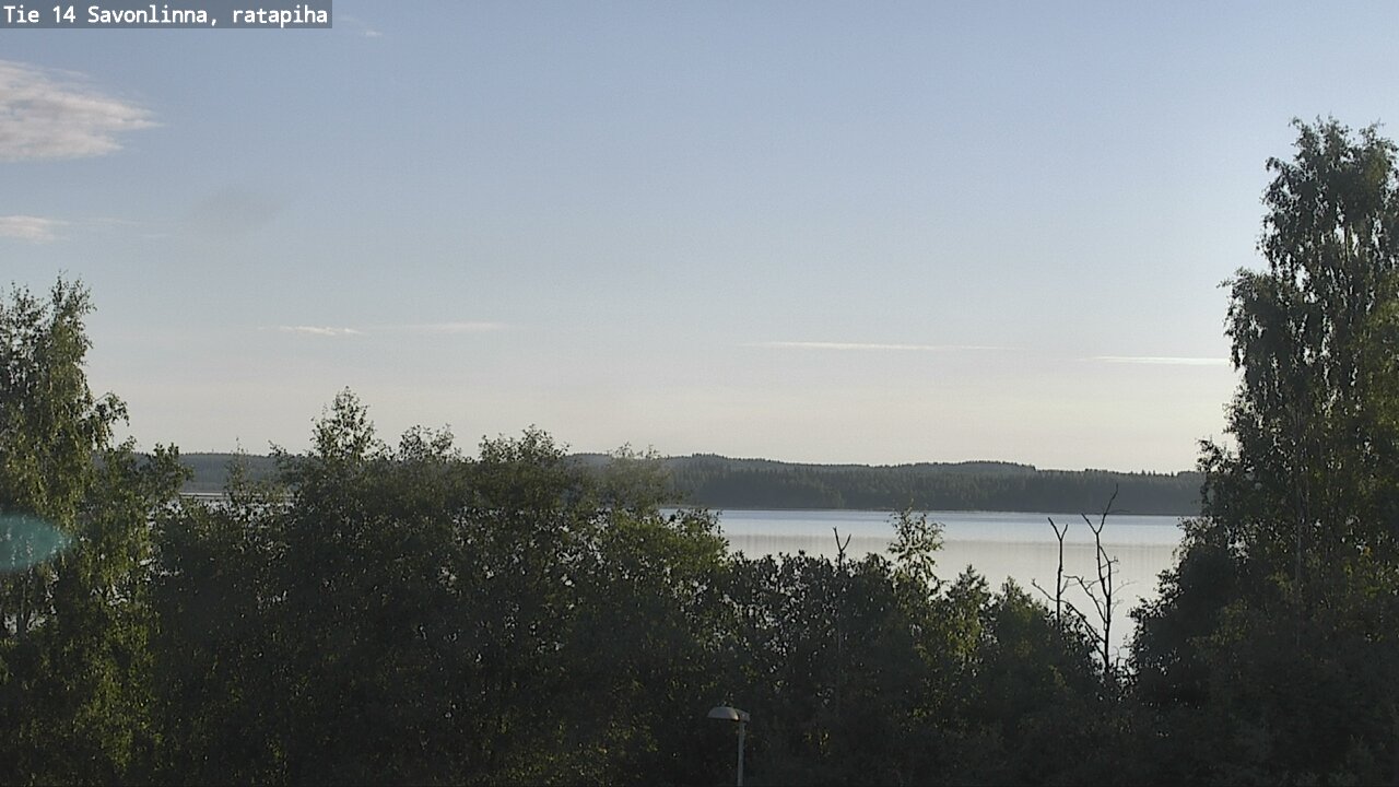 Weather Camera Image Road 14 Savonlinna, Ratapiha, Savonlinna, Etelä-Savo