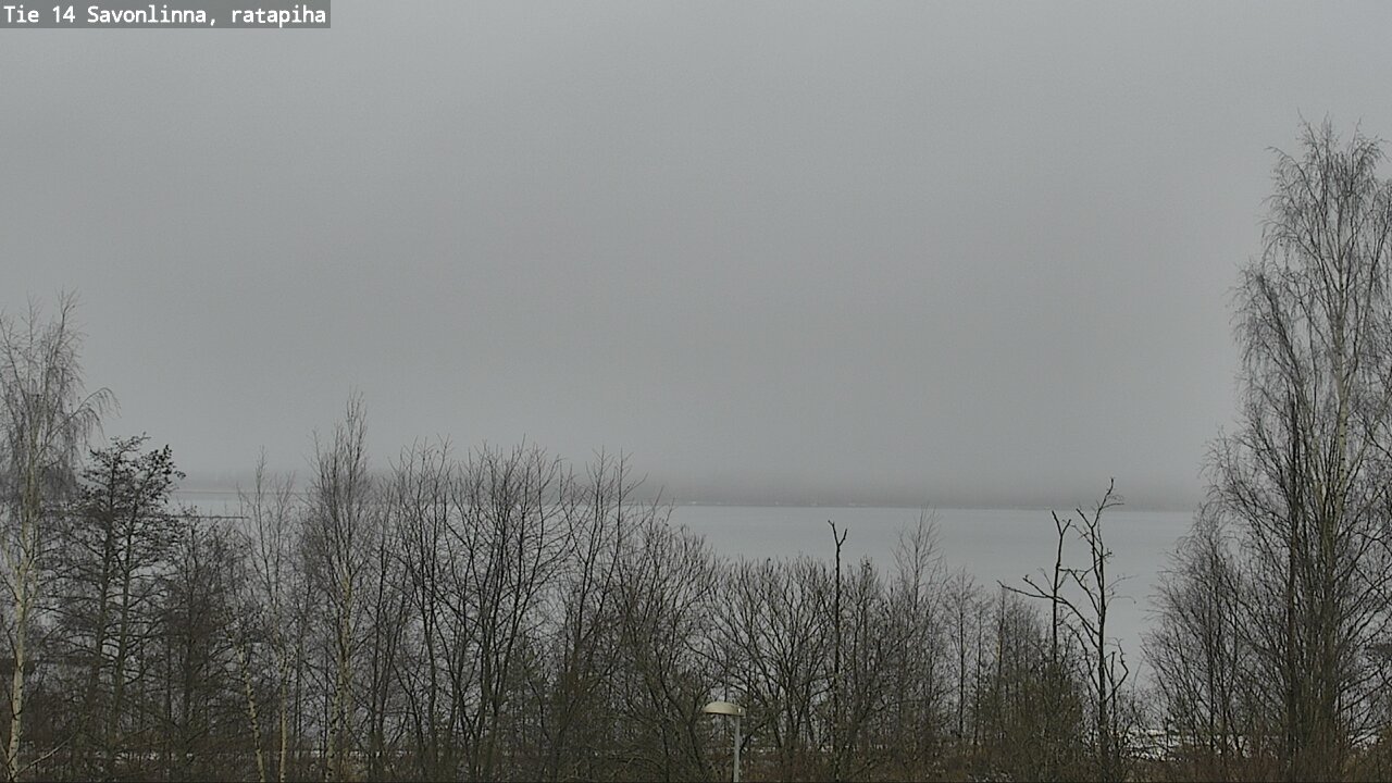 Weather Camera Image Väg 14 Nyslott, Ratapiha, Savonlinna, Etelä-Savo