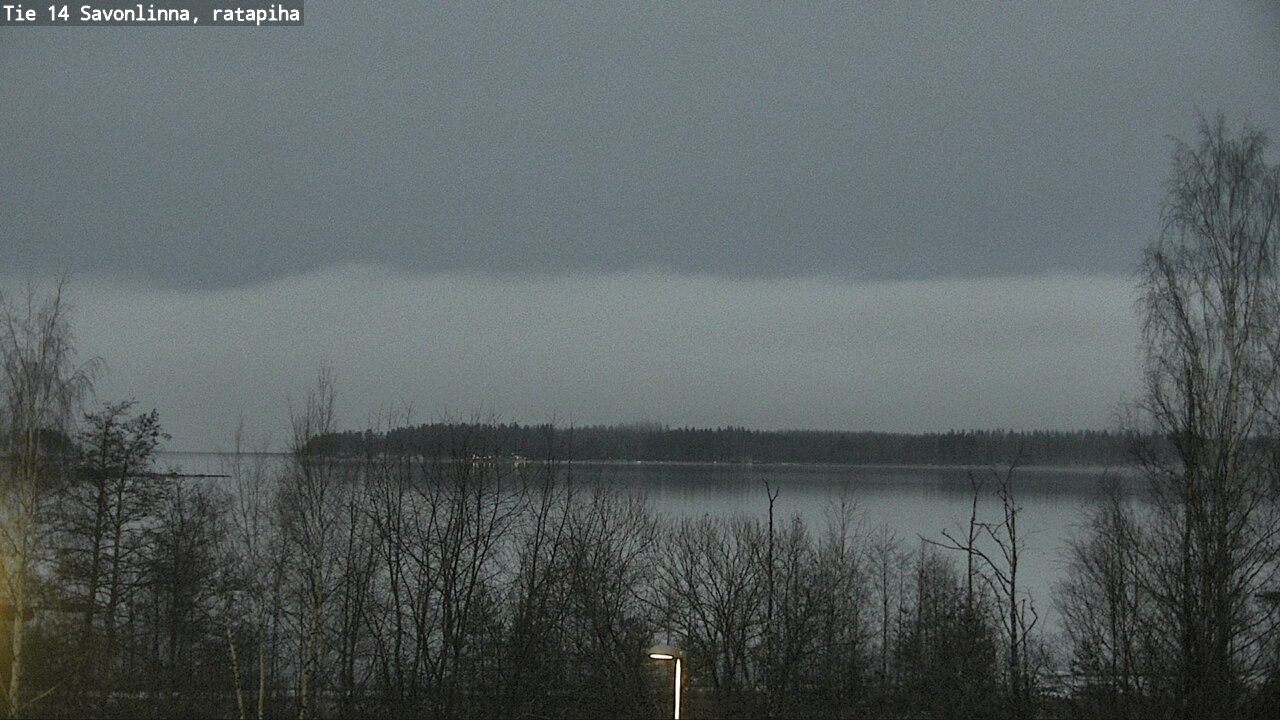 Weather Camera Image Väg 14 Nyslott, Ratapiha, Savonlinna, Etelä-Savo