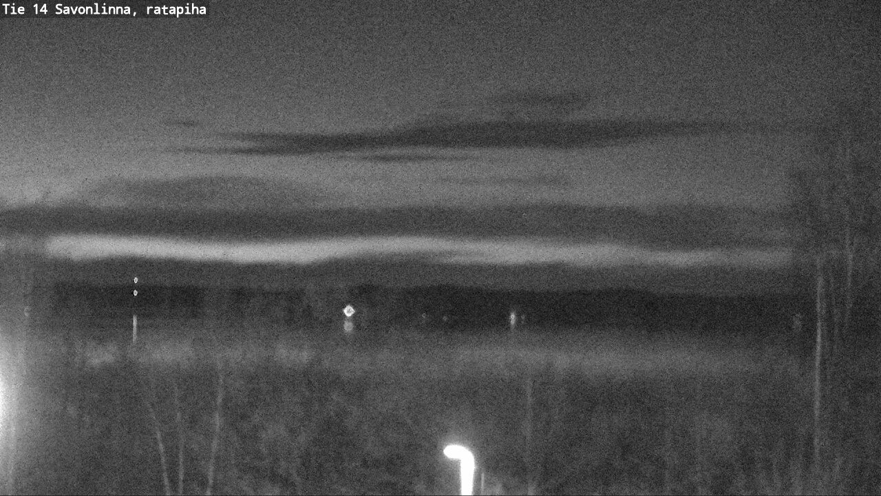 Weather Camera Image Road 14 Savonlinna, Ratapiha, Savonlinna, Etelä-Savo