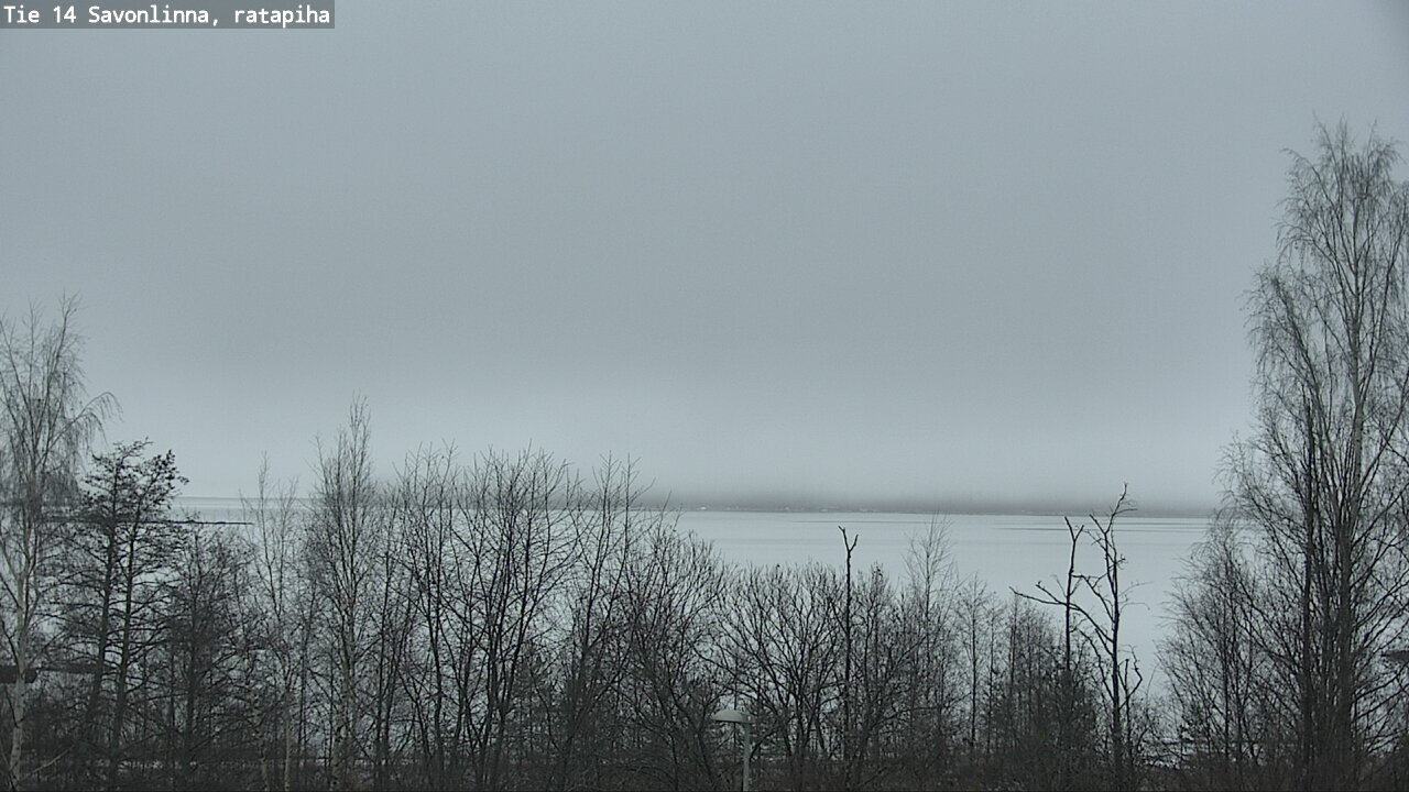 Weather Camera Image Väg 14 Nyslott, Ratapiha, Savonlinna, Etelä-Savo