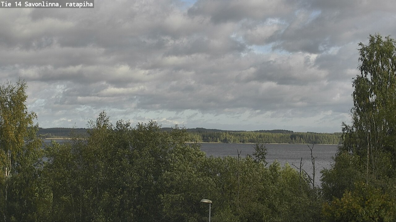 Weather Camera Image Road 14 Savonlinna, Ratapiha, Savonlinna, Etelä-Savo