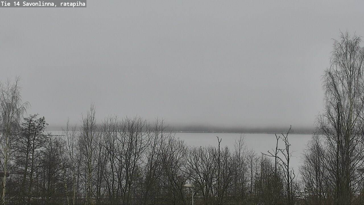 Weather Camera Image Väg 14 Nyslott, Ratapiha, Savonlinna, Etelä-Savo