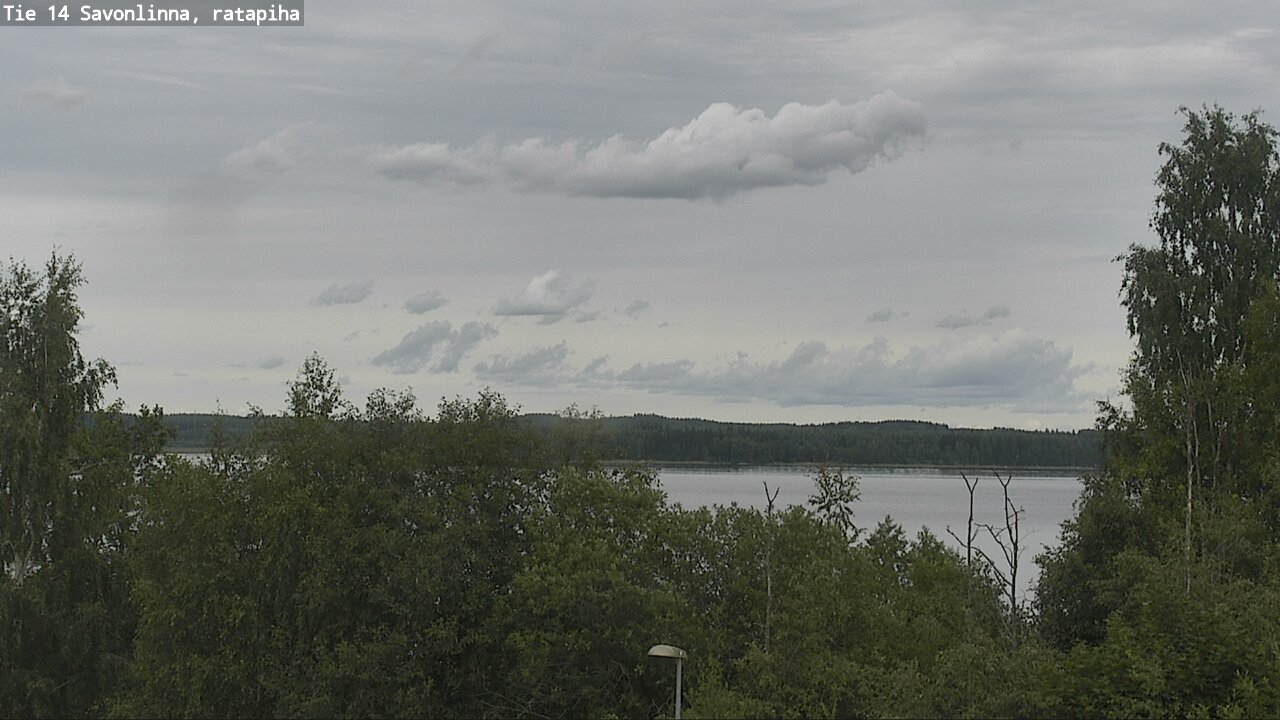 Weather Camera Image Road 14 Savonlinna, Ratapiha, Savonlinna, Etelä-Savo